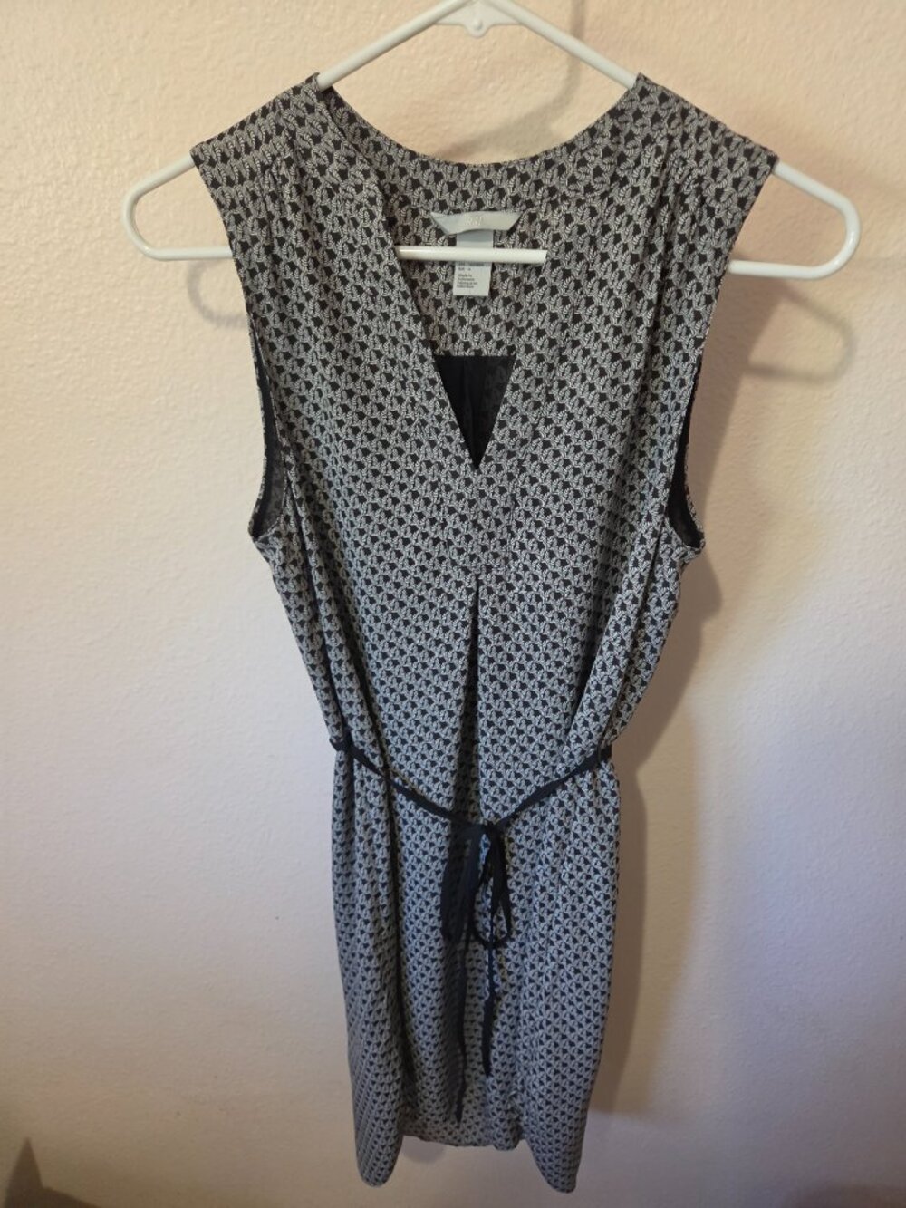 H&M Casual Black and White Dress